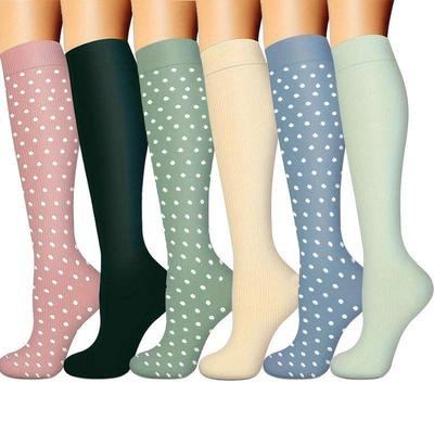 Calze a compressione transfrontaliere: Supporto per Polpacci per Sport, Ciclismo e Dimagrimento
