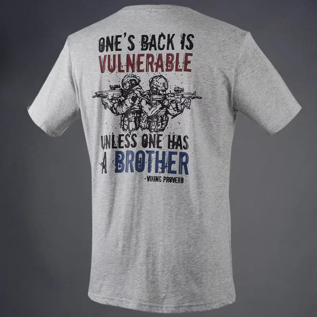 2025 New Military Fan T-shirt SEAL Special Combat Team Printed Short Sleeve Men's Base Shirt Training Tactical Short Sleeve Top