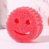 Douyin Smiley Magic Cleaning Sponge – Loofah-Style Honeycomb Kitchen Dish Sponge