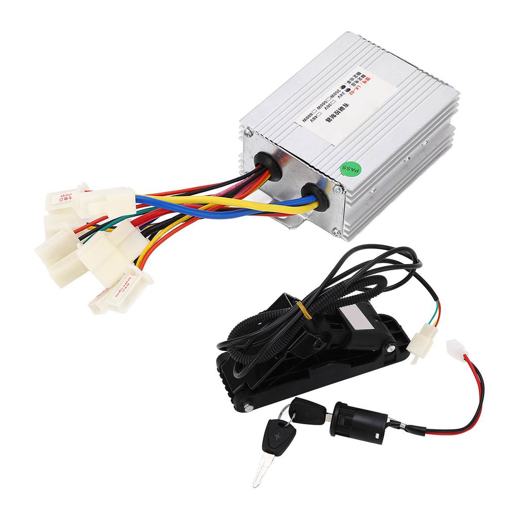 24V 350w Electric Tricycle Foot Pedal Throttle Controller Kit Lithium Ion Bike Pedal Throttle