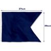 Fyon guidon flag Guidons Personalize Flags Double sided 3ply 20x27inch Banner No Customization (Blue 2 Grommets)