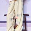 Kids' Summer Mosquito-Proof Lantern Pants - Lightweight Cotton Silk Pajamas for Boys and Girls