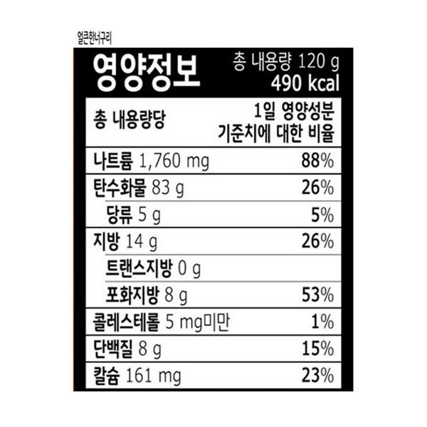 Nongshim Shin Ramyun 120g X 5p + Anseongtangmyeon 125g X 5p + Spicy Neoguri 120g X 5p + Chapagetti 140g X 5p