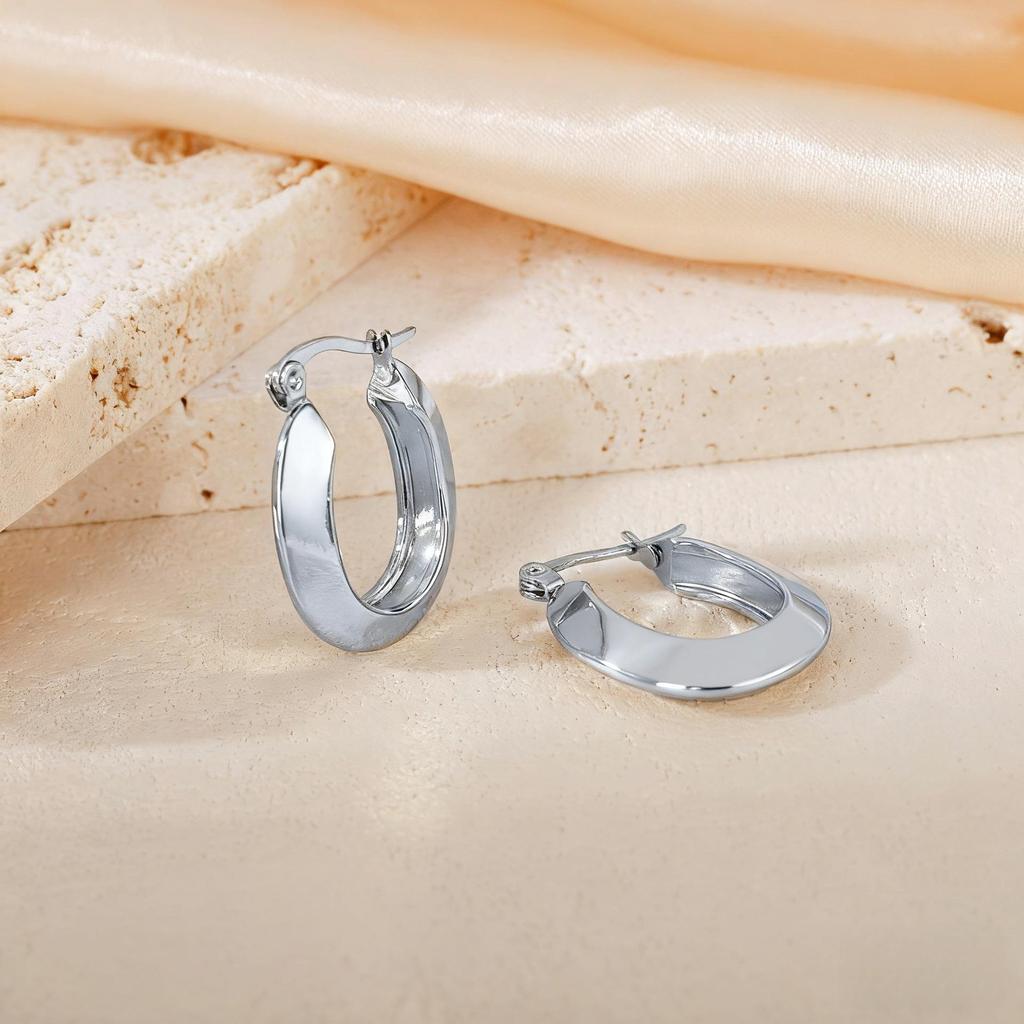2025 Luxury Titanium Steel Earrings - No Fade, High-End Feel