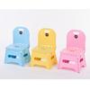 Children Plastic Folding Step Stool With Backrest