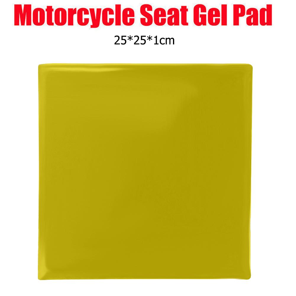 DIY Modified Motorcycle Seat Gel Pad Shock Absorption Mat Motorcycle Seat Cushion Universal For Motorcycle Car Auto Chair