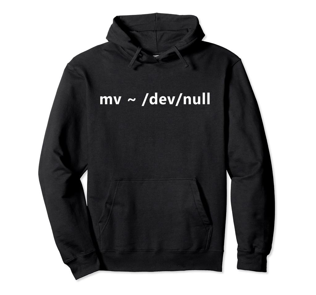 Funny Hacker Humor mv dev null Linux Hoodie