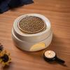 Ceramic Teapot Warmer Tea Pot With Candle Tray Heating Round Base Heater Trivet