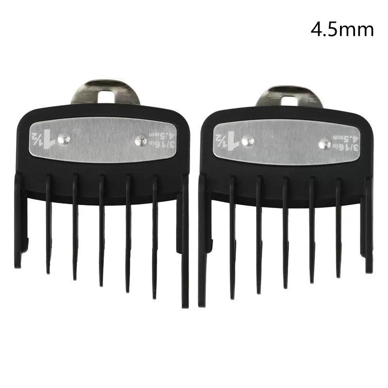 2Pcs Professional Hair Clipper Limit Comb Guide Limit Comb Trimmer Guards Attachment Universal Haircut Tool