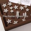 Korean Fashion Imitation Pearl Star Pentagram Earrings, Dangles, Keychain, Shoe Buckle, and Pendant Accessories