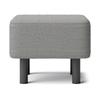 MUJI Sofa Bench Cotton Heather KB4RQA2A Cover, Canvas, Gray,