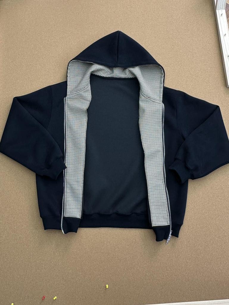 Unisex Color Block Zipper Cardigan Hoodie - Trendy Casual Autumn/Winter Jacket