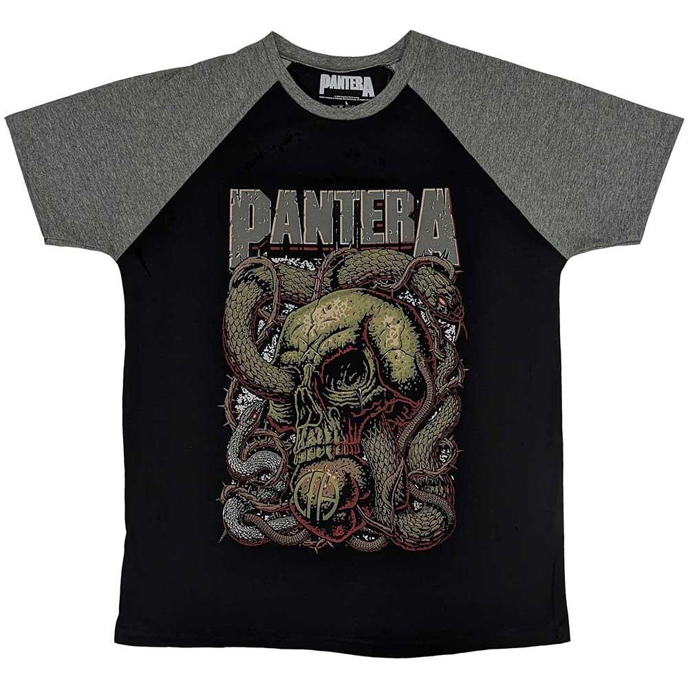 Pantera Serpent Skull Raglan T Shirt Size S Unisex T-Shirt L