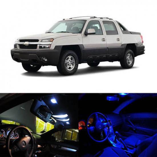 

7 x LED Full Interior Lights Package Deal For 2002-2006 Chevy Avalanche
