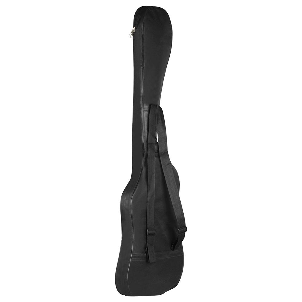 Electric Bass Guitar Bag Backpack 20mm Padded for Electric Bass and Guitar Black