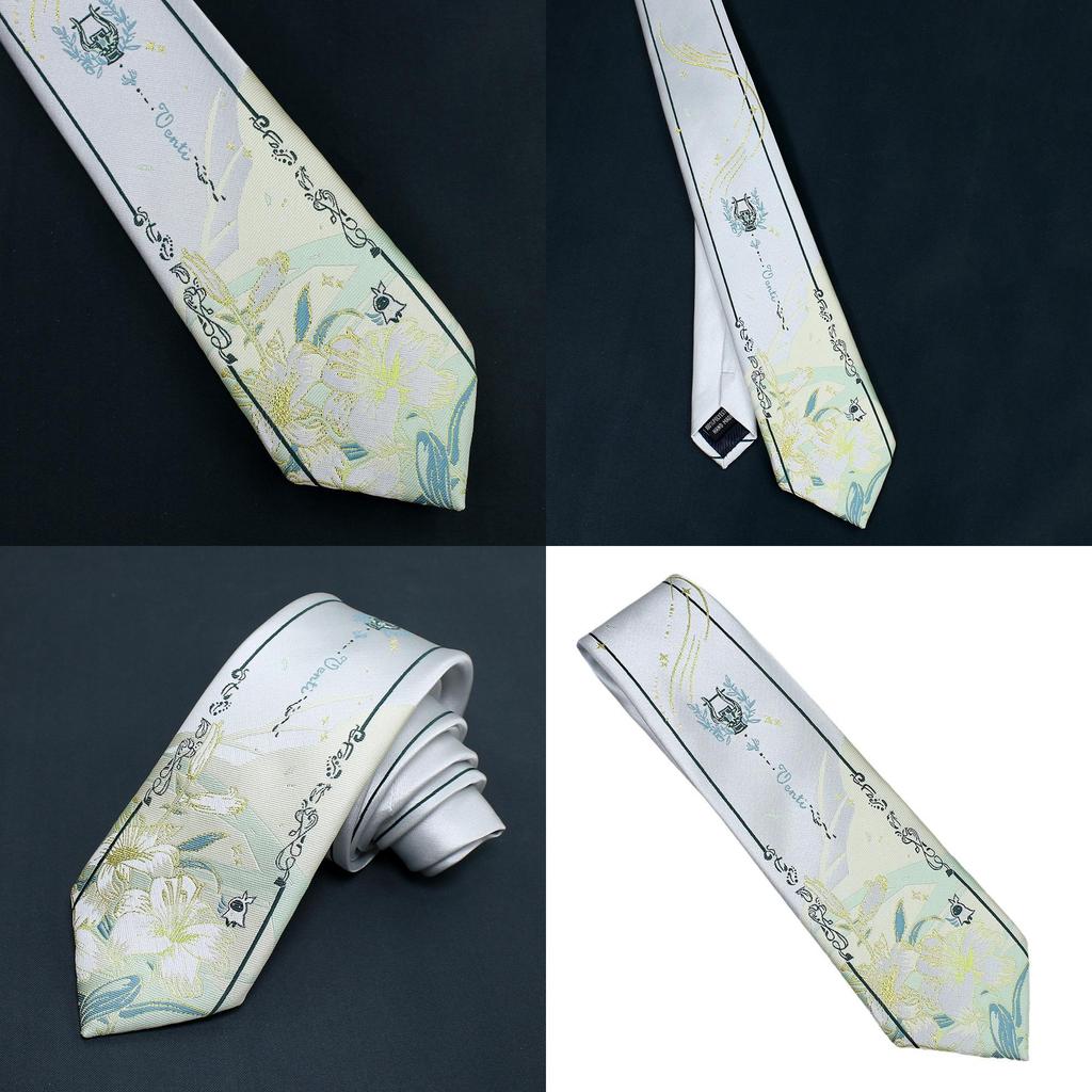 Genshin Impact Originalspiel Bard Windy Necktie Anime-Stil Krawatte für Jkdk Schulmode