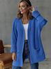 2025 Women's Loose Knit Cardigan: Commuting Style Mid-Length Sweater with Plus Size Option