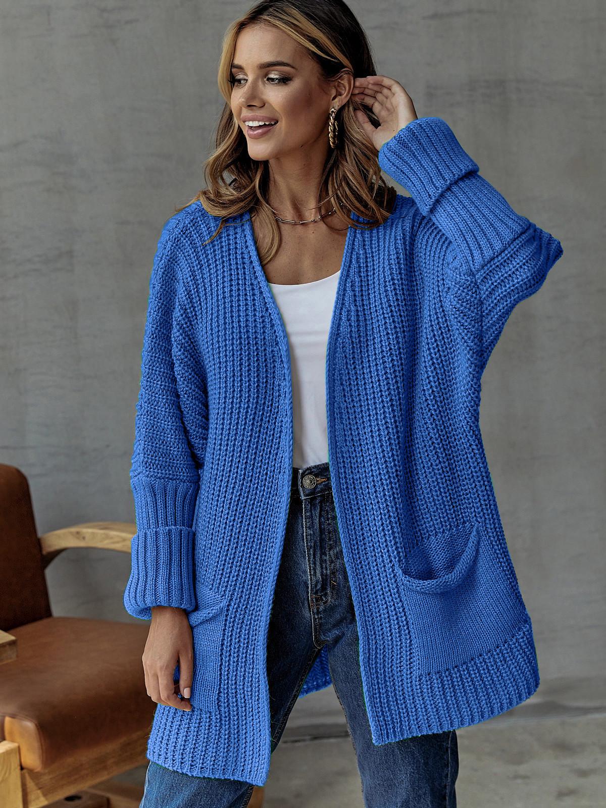 

Women s Plus Size Casual Cardigan: Spring & Autumn Knitwear - Loose, Stylish Coat 3XL