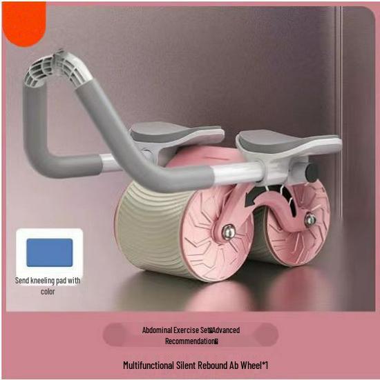 Multifunctional Ab Roller Wheel with Elbow Support for Men's Fitness