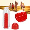 2 in 1 Medicine Storage Water Bottle Daily Pill Case Organizer Medicine Travel Storage Cup