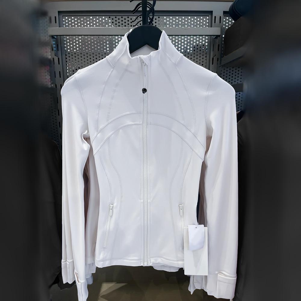 Women's New Stand Collar No Mesh Jacket – High Elastic, Moisture-Wicking, Slim-Fit Top