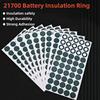 100PCS/500PCS 21700 1S Battery Insulation Ring for 21700 Battery Insulation Cardboard Rubber Pad  for Power bank/Power Tools