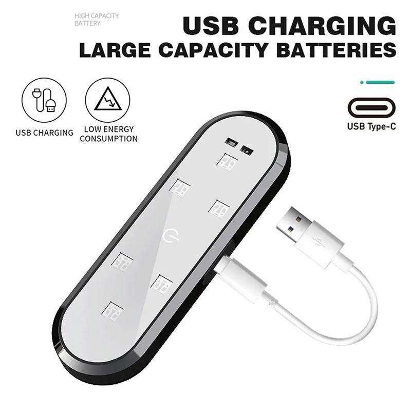 Magnetic Wireless Led Car Door Safe Signal Lamp Welcome Light Courtesy Auto Open