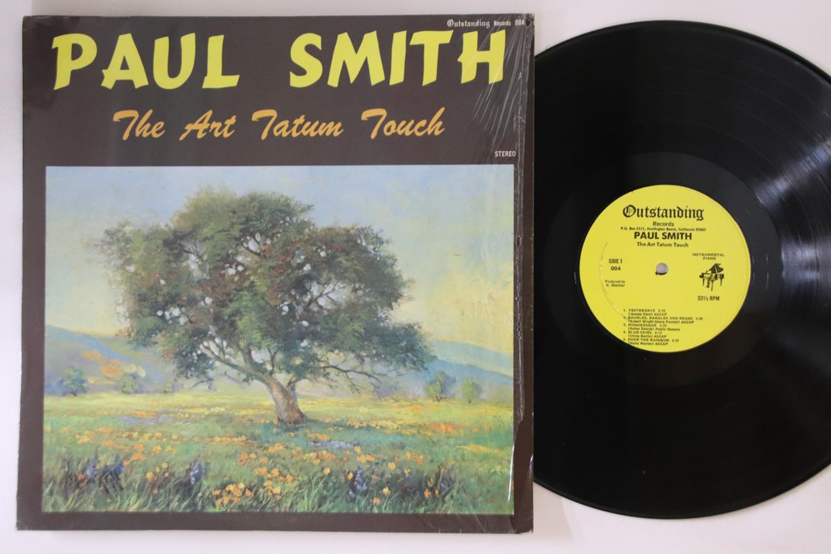 

LP Record PAUL SMITH - Art Tatum Touch 004 OUTSTANDING 1977 US Jazz Used