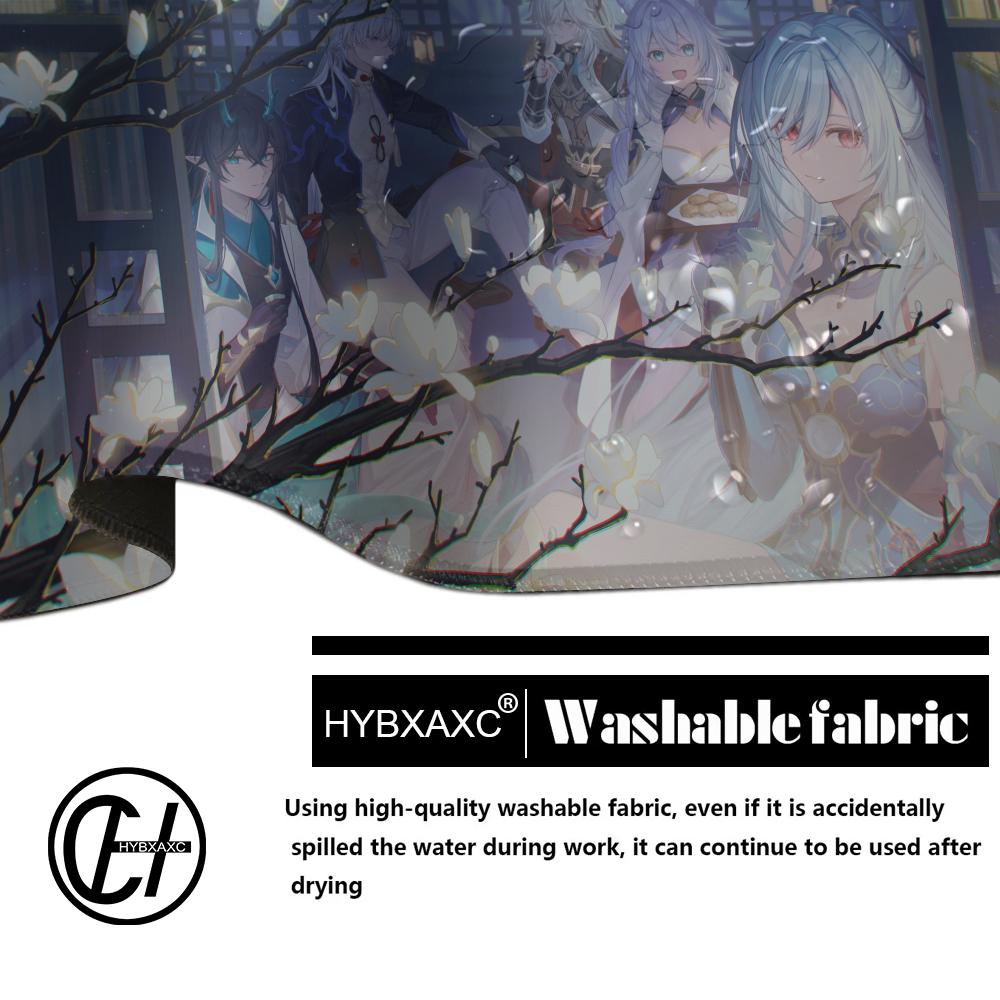 Jing Liu Mouse Pad Honkai Star Rail Jingliu Large Mousepad Computer Keyboard Padding Anime Gaming Accessories Desk Mat