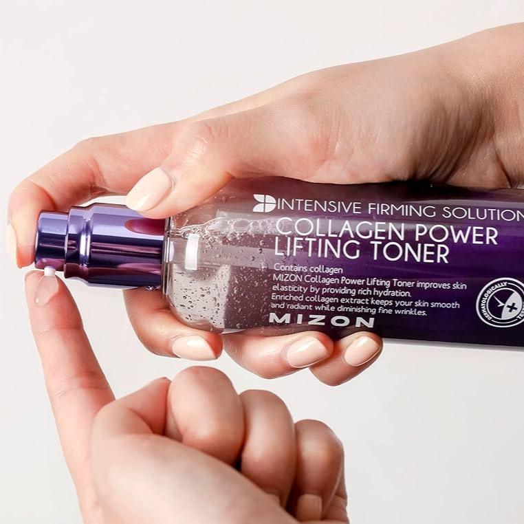 Mizon collagen power Lifting toner 120ml anti-âge rides hydratation