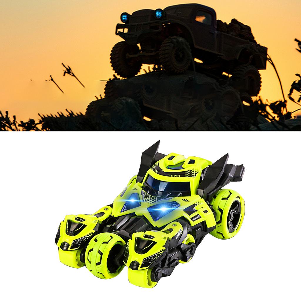 1:32 Alloy Car Model Flash Music Sound Pull Back Function Mini Vehicles Toy for Children Yellow