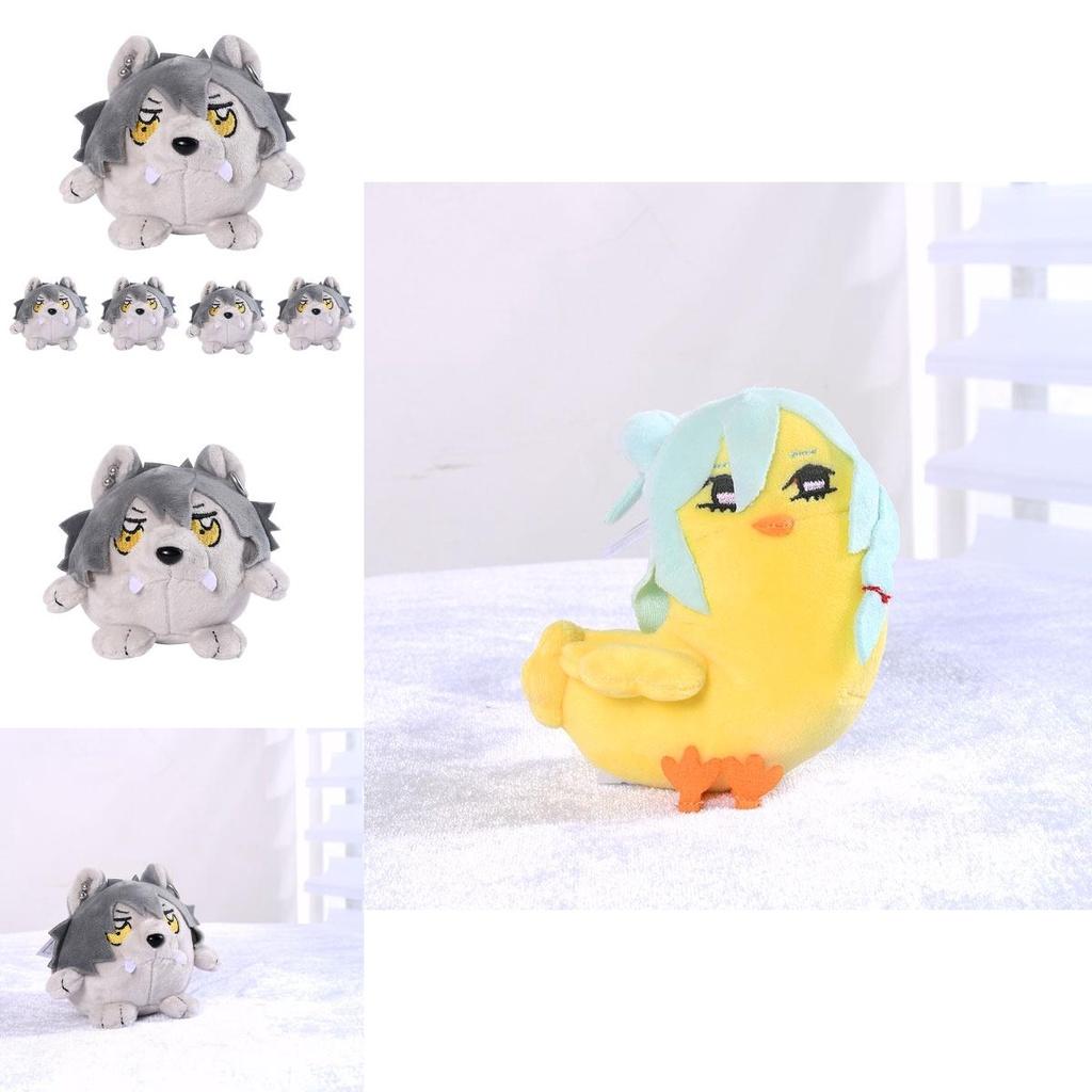Cute Anime Idol Dream Festival Plush Toy Figure With Shorthair Fluffy Fur