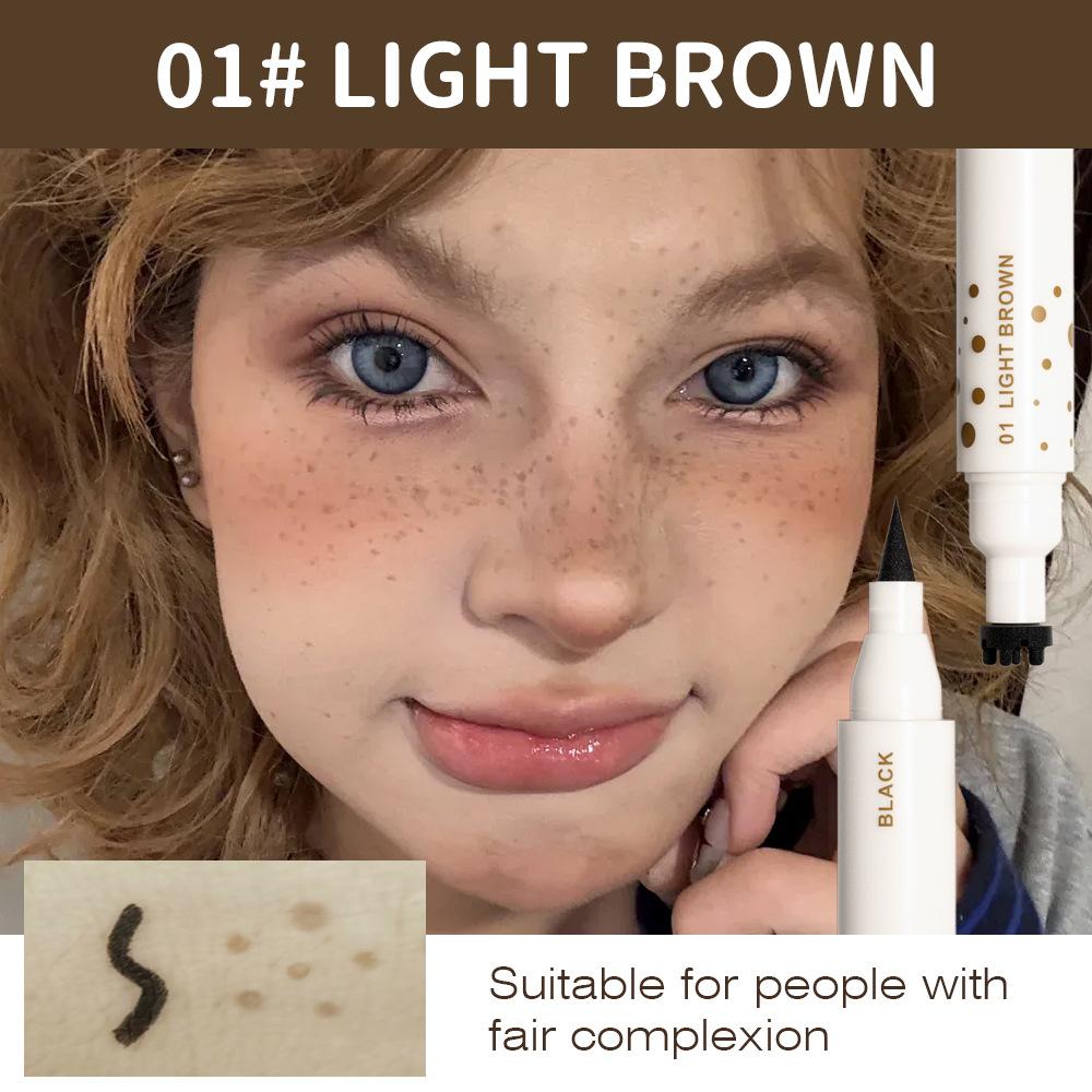 Kissbeauty's neuer wasserfester natürlicher Simulations- Sommersprossen-Eyeliner schweißfester schnelltrocknender Make-up