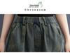 Plus-Size Women's High-Waist Retro Denim Shorts - Distressed, Washed, Wide-Leg, Five-Point, Versatile Summer Wear