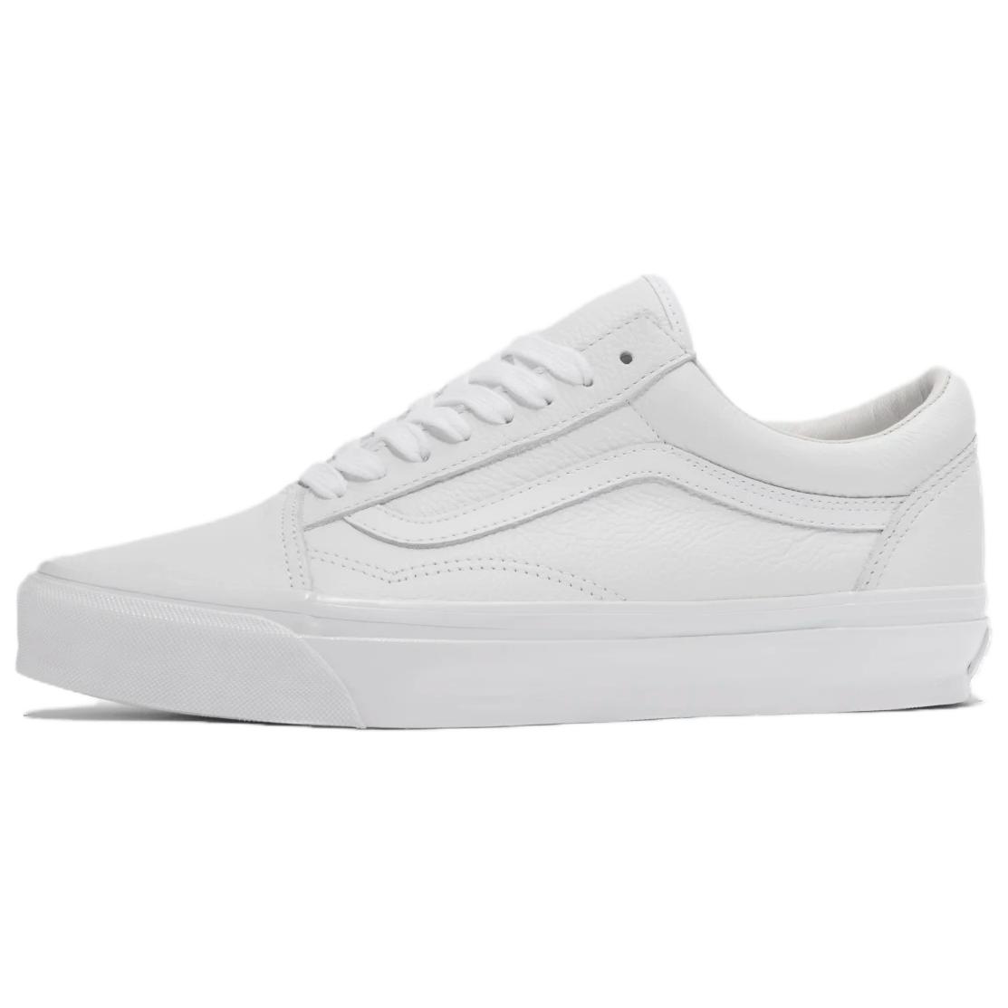 

New Vans Old Skool 36 Slip Resistant, Abrasion Resistant, Lightweight Low Top Skateboard Shoes Unisex White VN000CQDWWW 40.5