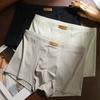 Men's Seamless Ice Silk Luxury Boxer Briefs - Breathable, Comfortable, Plus Size Available