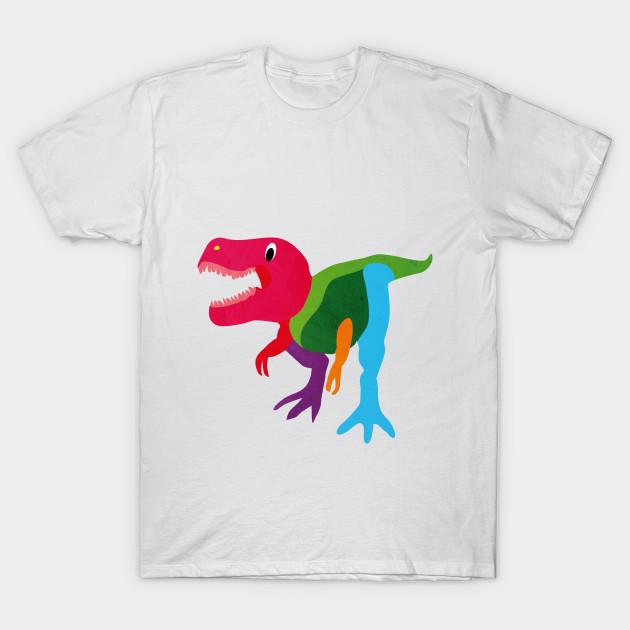 

Men Black Print T-shirt T-Rex No-Cut Transfer Paper Print Cotton Tshirt 3XL білий
