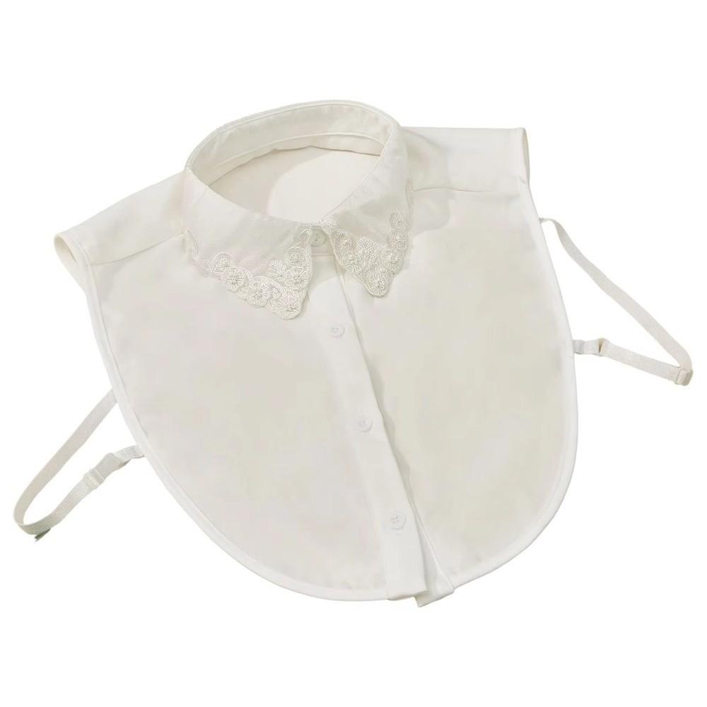 Top Halsbekleidung Abnehmbarer Kragen Baumwolle Revers Falscher Kragen Vintage Falscher Hemdkragen Bluse Tragen