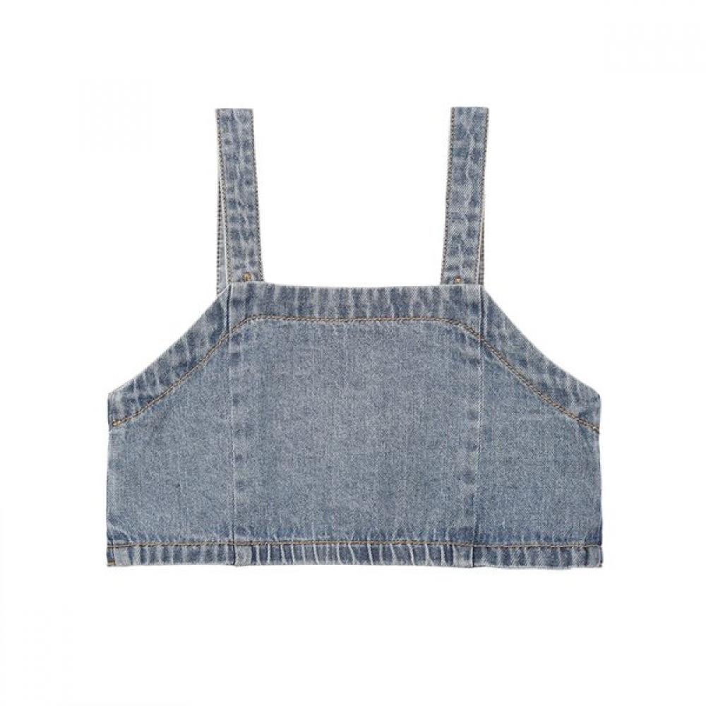 Tiffany Blue Denim Bustier T54kbv010