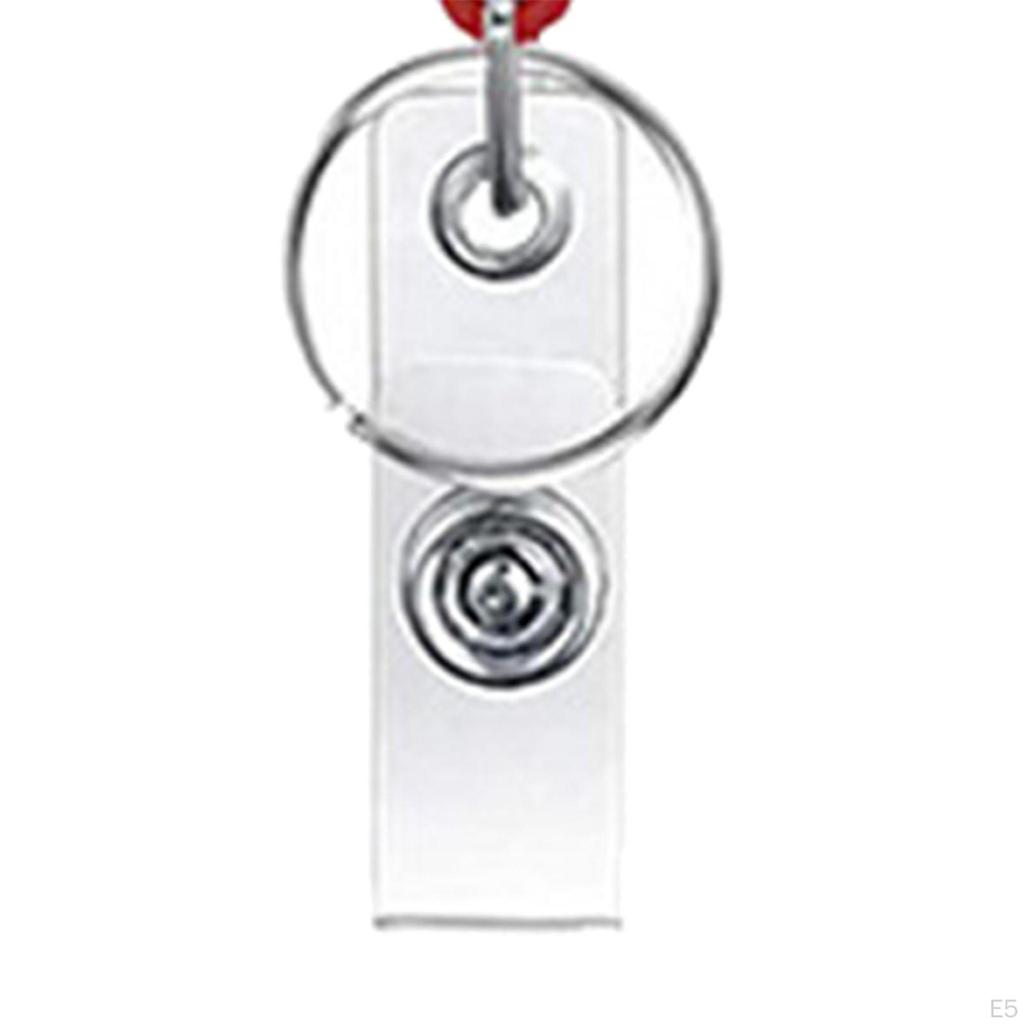 Fashion Keychain Retractor Men Business Durable Chain Holder Ring Fob