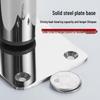 304 Stainless Steel Foldable U-Shaped Anti-Slip Safety Armrest for Elderly Toilet Assistance.