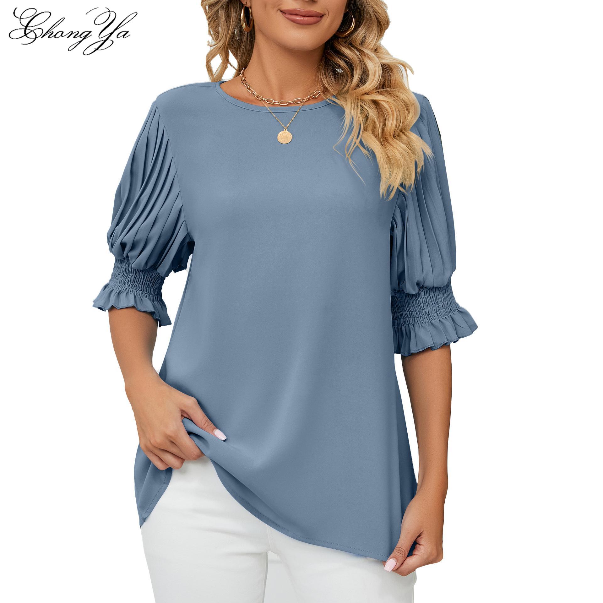 Женские шифоновые топы — фото 2