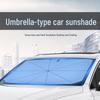 Multifunctional Silver-Coated Car Sunshade Umbrella for Windshield