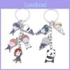 Jujutsu Kaisen Zinc Alloy Keychain With Anime Figures For Party And Graduation Gifts