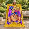 Dog Man Blanket Flannel Blanket Soft Cozy Plush Throw for Sofa Bed Lightweight Home Decoration Gifts for Christmas Various Holidays