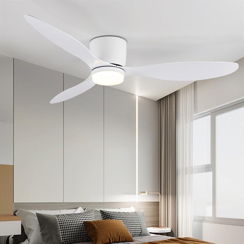 42"/52" Household Electric Ceiling Fan Light New Inverter Ceiling Fan Lamp Bedroom LED Lighting Ceiling Fan