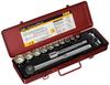 TOP Socket Wrench Ratchet 8mm To 26mm and Made In Japan Set, 12.7mm Drive, Case, Handle, Sockets, More, 13-Piece Set, SWS-410M, Tsubame-Sanjo,