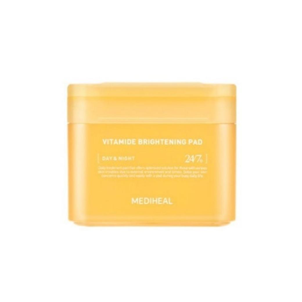 

Mediheal Vitamide Brightening Pad 100 Sheets – Daily Brightening & Hydrating Toner Pads