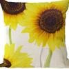 Plant and Flower Pillowcase American Pastoral Linen Pillowcase Cushion Cover Home Sofa Car