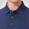 Antonio Men's 100% Mulberry Silk Business Casual Polo Shirt